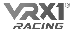 VRX1 Racing entertainment VRXracing logo